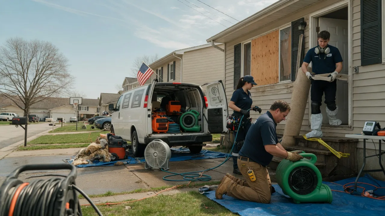 Water Damage Restoration in Energy, IL near me